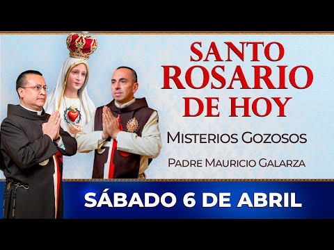 Santo Rosario de Hoy | Sábado 6 de Abril - Misterios Gozosos #rosario #santorosario
