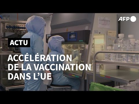 L'UE accélère la vaccination avec Pfizer-BioNTech | AFP