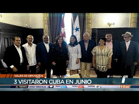 Diputado Broce critica viaje de tres de sus colegas a Cuba; pide priorizar necesidades