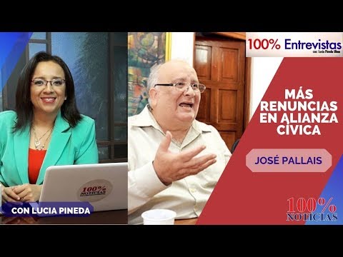 100% Entrevistas/ Más renuncias en la Alianza Cívica/ Dr. José Pallais