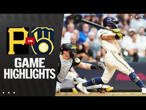 Pirates vs. Brewers Game Highlights (8/12/25) | MLB Highlights
