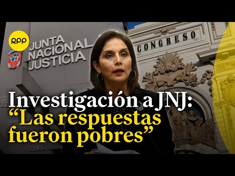 Miembros de la JNJ dieron respuestas pobres frente a la Comisión de Justicia, indica Juárez