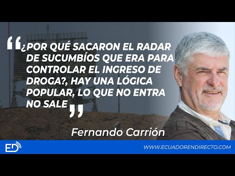 “¿Por qué sacaron EL RADAR de SUCUMBÍOS que CONTROLABA el ingreso de DROGA? lo que no ENTRA no SALE”