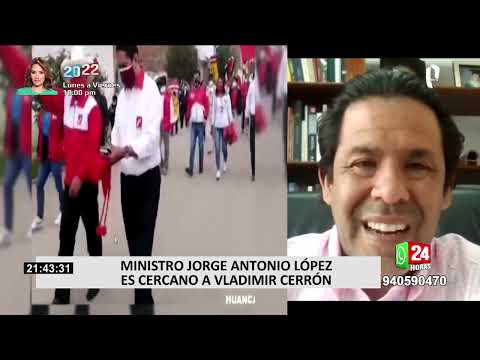 Jorge López: nuevo ministro de Salud trabajó para Cerrón y es investigado por delitos de Falsedad