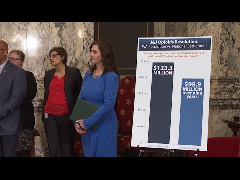 Washington state reaches $149.5 million settlement with Johnson & Johnson over opioids