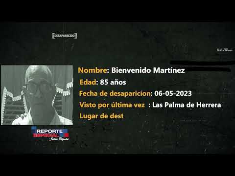 Desaparecidos en RD | Bienvenido Martínez
