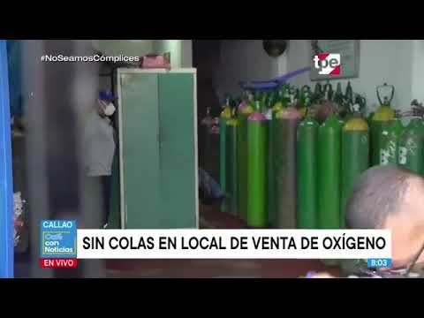 COVID-19: Reportan disminución en demanda por recarga de oxígeno en locales de Lima