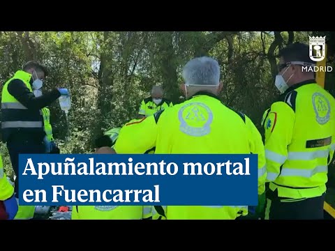 Un hombre muere de una puñalada en el corazón durante un atraco en un camino de Fuencarral