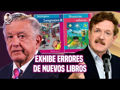 Para AMLO la INTELIGENCIA es ENEMIGA: Romero Hicks analiza NUEVOS LIBROS de TEXTO