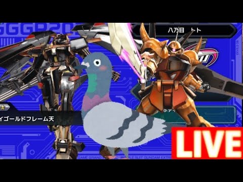 ハトさんの横で好き放題する配信【オバブ配信】