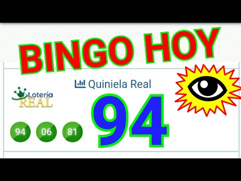 BINGO...!! (( 94 )) RESULTADOS de HOY..!! Loteria REAL DE HOY...!! GANAR LAS LOTERIAS MAS PARA HOY