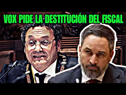 VOX PIDE LA DESTITUCIÓN DEL FISCAL GENERAL, ÁLVARO GARCÍA ORTIZ, AL GOBIERNO