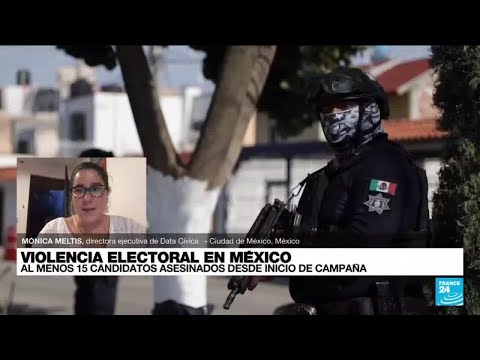 Mónica Meltis: 'En época electoral vemos un recrudecimiento de la violencia en México' • FRANCE 24