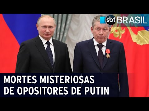 Rússia tem extensa lista de rivais de Putin que morreram misteriosamente | SBT Brasil (16/02/24)