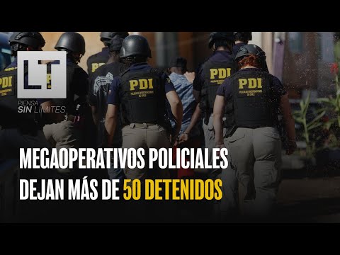 Operación “Trinitarios”: megaoperativos policiales dejan más de 50 detenidos