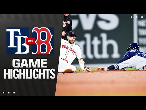 Rays vs. Red Sox Game Highlights (6/10/25) | MLB Highlights