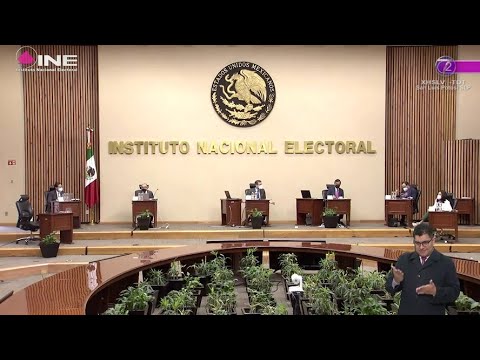 INE exhorta a partidos y candidatos no adelantar triunfos electorales.