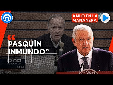 El presidente López Obrador se burla de Ciro Gómez Leyva