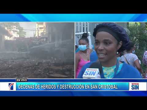 #ENVIVO 14/08/2023 #Cobertura Explosión ocurrida en San Cristóbal