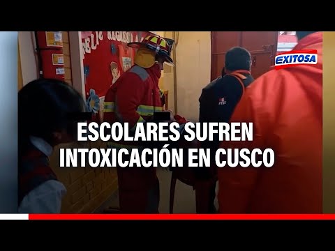 ¡Terrible! Tres escolares sufren intoxicación por chimenea de SedaCusco