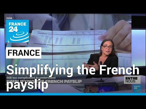 Simplifying the French payslip • FRANCE 24 English