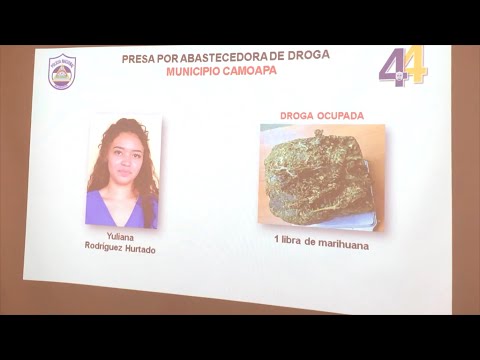 Joven presa por abastecedora de droga en Camoapa