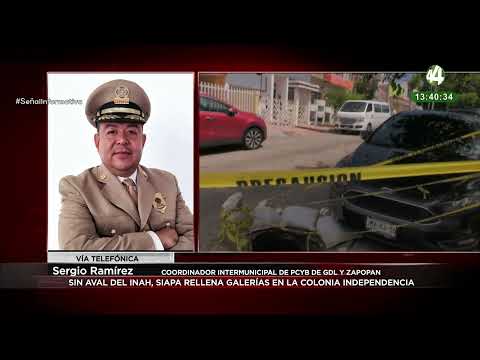 ¿Es frecuente que se genere socavones en colonias de Guadalajara? Sergio Ramírez López lo explica