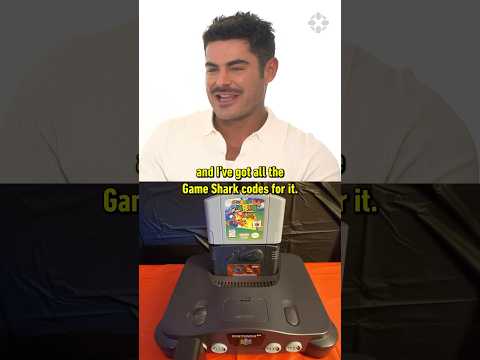 Zac Efron & John Cena bond over the N64! #rickystanicky #zacefron #johncena #movie #streaming #n64