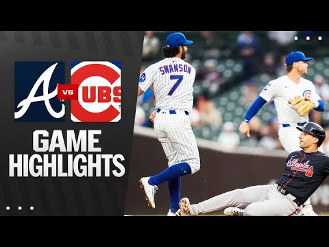 Braves vs. Cubs Game Highlights (9/3/25) | MLB Highlights