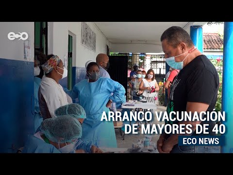 Arrancó vacunación de mayores de 40 años en Juan Díaz | Eco News
