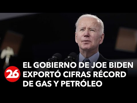 ESTADOS UNIDOS | El Gobierno de Joe Biden exportó cifras récord este 2023 de gas y petróleo