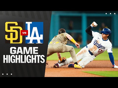 Padres vs. Dodgers Game Highlights (8/15/25) | MLB Highlights