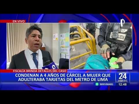 Metro de Lima: condenan a 4 años de prisión a mujer por adulterar tarjetas