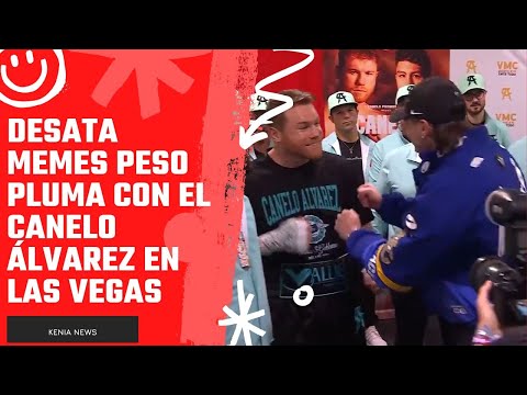 Desata MEMES Peso Pluma con El Canelo Álvarez en Las Vegas