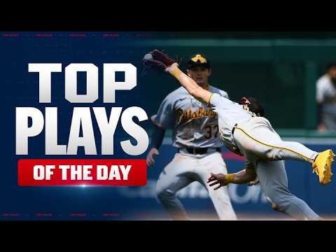 Konnor Griffin makes an INCREDIBLE diving catch & the BEST MLB 하이라이트 from 7/5/26!