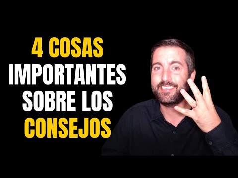 4 Cosas Importantes Sobre Los Consejos - Juan Manuel Vaz