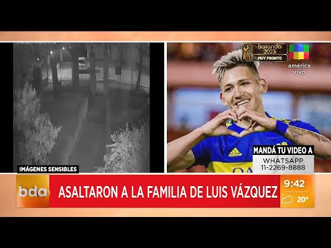 Ezeiza: asaltaron a la familia del jugador Luis Vázquez