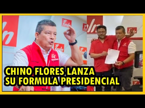 Chino Flores inicia campaña 2024 con el fmln | Candidato de Arena y Nuestro Tiempo