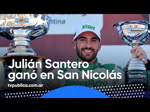 Santero le ganó el duelo al campeón Werner y se quedó con la 6º fecha del TC - Carreras Argentinas