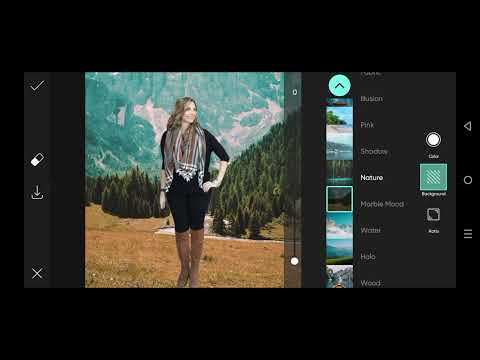HDR 4K  portrait | Professional Retouching lookCannR5 + PicsArt color grading master #001689