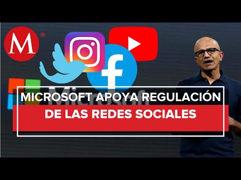 Redes sociales necesitan regulación: CEO de Microsoft