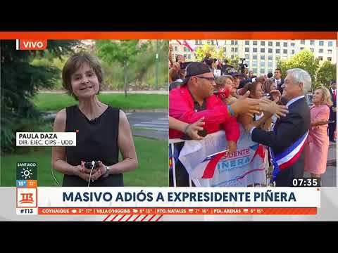 Paula Daza: Sebastián Piñera estaba hasta los últimos días muy pendiente de todos los temas