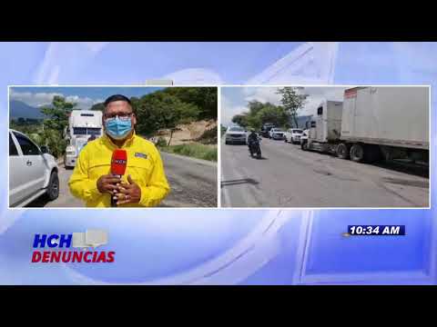 #HCHCopán | Colisión entre rastra y camioneta en Cucuyagua por poco termina en tragedia