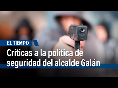 El Centro Democrático hizo duras críticas a la política del alcalde Carlos Galán | El Tiempo