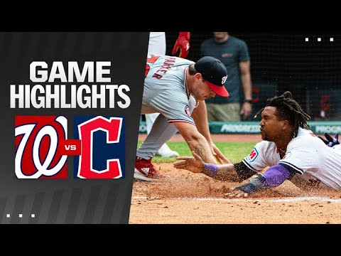 Nationals vs. Guardians Game Highlights (6/1/24) | MLB Highlights
