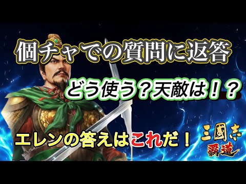 【三國志覇道】 ＬＲ劉備はどう使う？エレンが思うバッファーにとっての最強デバフとは！？