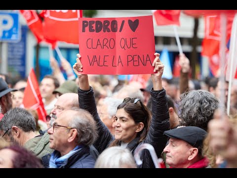 La Ejecutiva del PSOE se ha unido a la militancia al grito de Pedro se queda | La 7