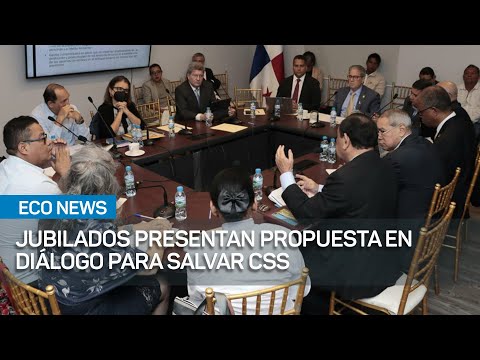 Jubilados presentan propuesta en diálogo para salvar la Caja de Seguro Social | #EcoNews