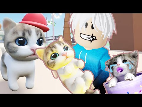 ตามหาครอบครัวน้องแมว🩷😻Roblox