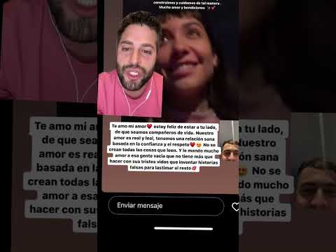 COMUNICADO de María Becerra y J Rei aclarando si han roto o no